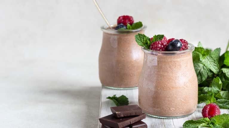 Receita deliciosa e fácil de Overnight de banana, aveia e chocolate