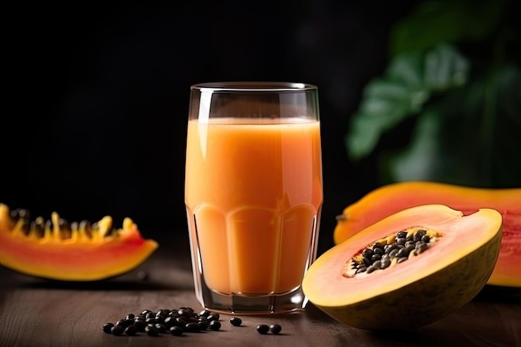 O smoothie de mamão é uma opção deliciosa, saudável e funcional para incluir na sua dieta