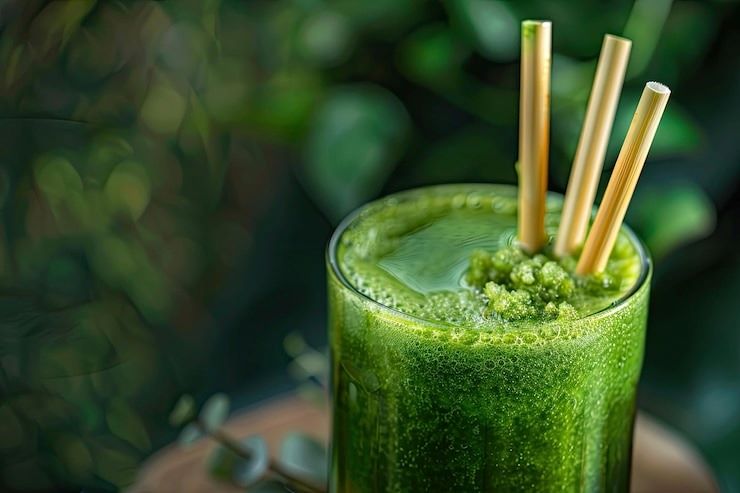 Spirulina em Smoothies: A spirulina, uma alga verde-azulada, ganhou imensa popularidade como um suplemento superalimento nos últimos anos.