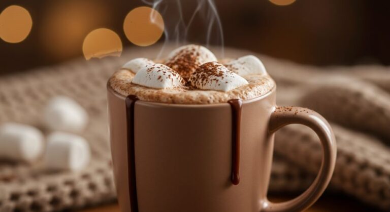 Quando o tempo lá fora está assustador, não há nada como uma xícara fumegante de chocolate quente cremoso para aquecer você por dentro.