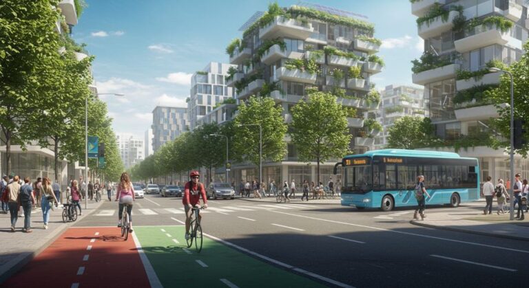 Mobilidade Urbana Sustentável. A mobilidade urbana sustentável é essencial para criar cidades habitáveis e reduzir nossa pegada de carbono