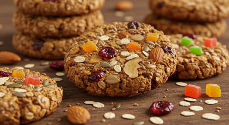  Alimente seus treinos e satisfaça sua vontade de doces com estes deliciosos e saudáveis cookies energéticos!