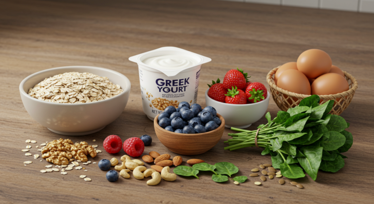 Confira esta lista de 6 alimentos saudáveis que você deve ter sempre em sua cozinha. Acompanhe em nosso site