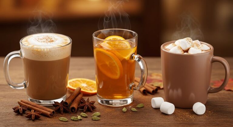 Drinks para o Outono: 3 Receitas Aconchegantes com Especiarias para Aquecer o Seu Paladar!