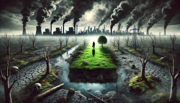 O peso de existir em meio ao colapso. Sinto repulsa e vergonha de pertencer à espécie humana!!! É muito triste