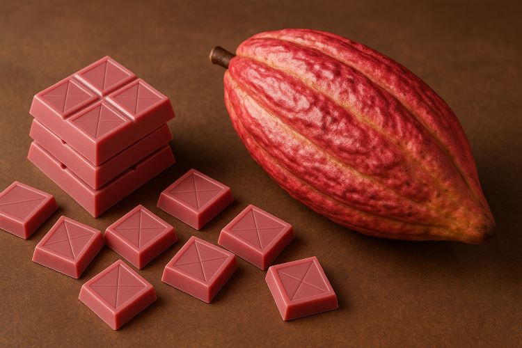 Chocolate Ruby: A Inovação Rosa que Revolucionou o Mundo do Cacau. Com sabor exótico, visual impressionante e apelo premium