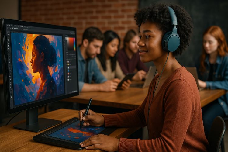 A arte digital se tornou uma das formas mais significativas de expressão na era contemporânea. Mais do que estética ou entretenimento,