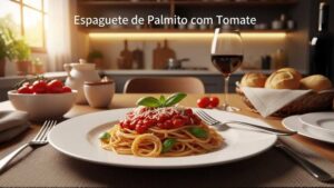 Descubra como preparar um espaguete de palmito com tomate cereja e manjericão: leve, nutritivo e perfeito para uma refeição saudável.