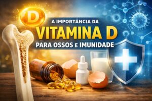 Descubra a importância da vitamina D para ossos e imunidade, seus benefícios, fontes naturais, suplementação e como manter níveis ideais