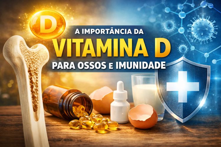 Descubra a importância da vitamina D para ossos e imunidade, seus benefícios, fontes naturais, suplementação e como manter níveis ideais