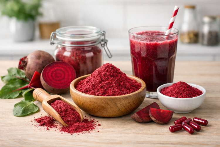 benefícios da beterraba em pó. A beterraba em pó é um superalimento natural, obtido a partir da desidratação da beterraba fresca