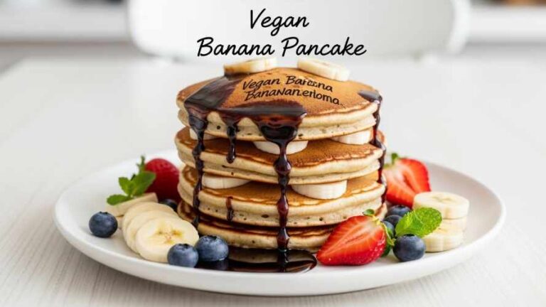 A panquequinha de banana vegana é uma opção prática, nutritiva e equilibrada para quem busca um café da manhã saudável