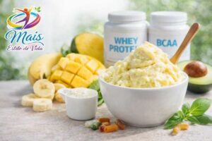 Preparado com whey protein, BCAA e frutas revitalizantes, ele une nutrição esportiva e ingredientes naturais