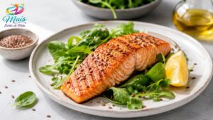 Ômega 3 para coração e cérebro. Descubra os alimentos ricos em ômega 3, seus benefícios para o coração e cérebro, e como incluí-los