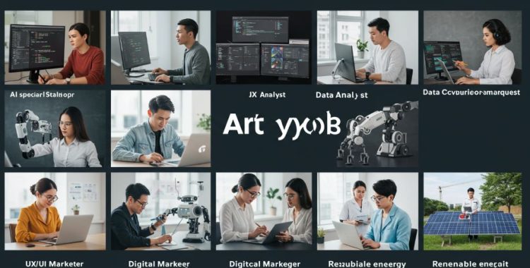 Descubra as 10 profissões que estarão em alta nos próximos 5 anos e saiba como se preparar para cada uma delas.