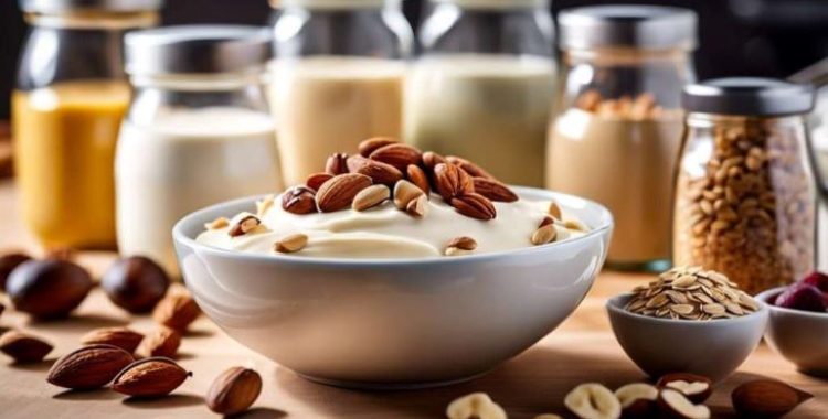 O Iogurte Vegano de Plantas é surpreendentemente cremoso e delicioso,