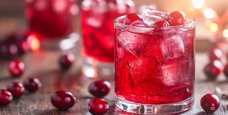 Mezcal de cranberry