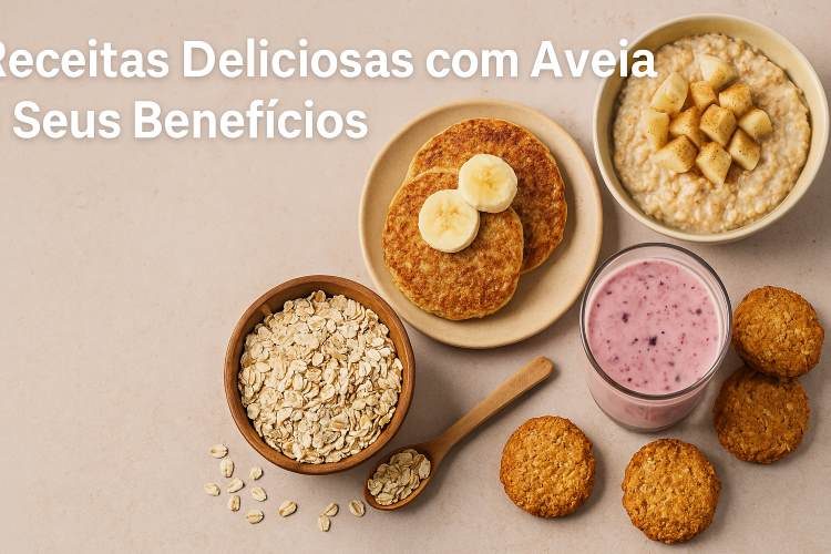 Receitas Deliciosas com Aveia e Seus Benefícios Receitas Deliciosas com Aveia e Seus Benefícios para a saúde e aprenda receitas fáceis e saborosas para aproveitá-la no dia a dia.