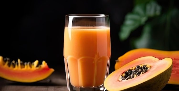 O smoothie de mamão é uma opção deliciosa, saudável e funcional para incluir na sua dieta