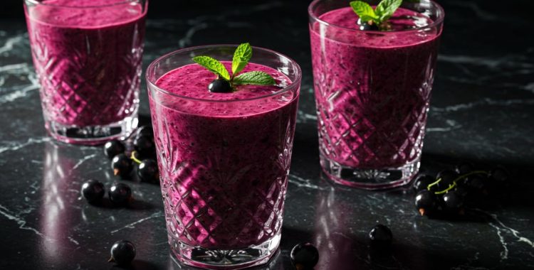 Smoothies de groselha preta: a bebida deliciosa e saudável que você vai querer compartilhar com todos que você conhece