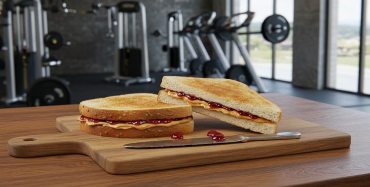 sanduiche de manteiga de amendoim e geleia sanduíche de manteiga de amendoim e geleia são um ótimo lanche para levar. Eles são fáceis de embalar e não estragam facilmente.